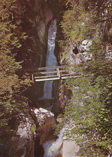 Alpenstraße Bayrischzell-Sudelfeld Tatzelwurm-Wasserfall ngl D8528