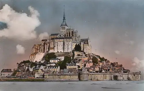 Le Mont Saint-Michel Côtè Sud-Est ngl D8101