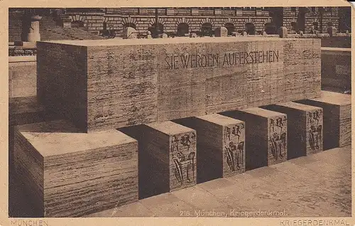 München, Kriegerdenkmal gl1928 D9122