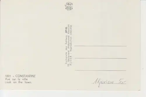 Algerien: Constantine - Vue sur la ville ngl 223.552