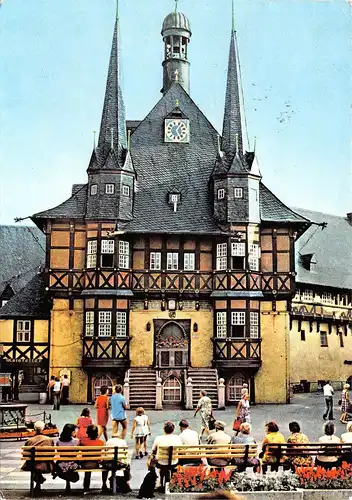 Wernigerode Rathaus gl1979 158.879