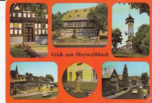 Gruß aus Oberweißbach (Thür.) Mehrbildkarte ngl D8699