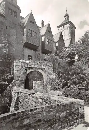 Burg Ranis (Kr. Pößneck) Museum HO-Gaststätte Vorburg ngl 158.042