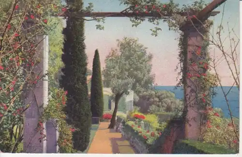 Beaulieu sur Mer - Garten mit Blick auf Meer ngl 222.322