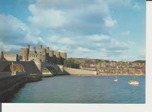 Wales: Conwy Castle Caernarvonshire ngl 223.527