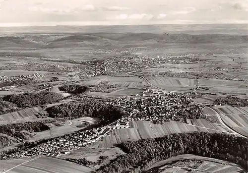 Hegnach bei Stuttgart Panorama ngl 157.156