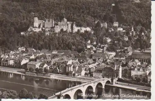 Heidelberg - Blick vom Philosophenweg ngl 223.649