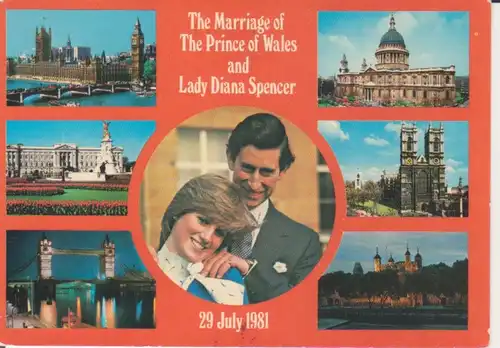 England: The Marriage of The Prince of Wales and Lady Diana Spencer ngl 223.590