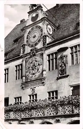 Heilbronn a.N. Astronomische Uhr am Rathaus gl1950 157.203