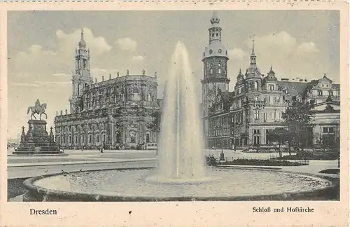 Dresden - Schloß und Kirche ngl 154.040