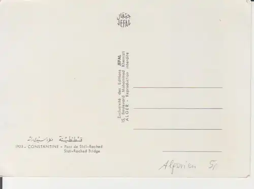 Algerien: Constantine - Pont de Sidi-Rached ngl 223.548