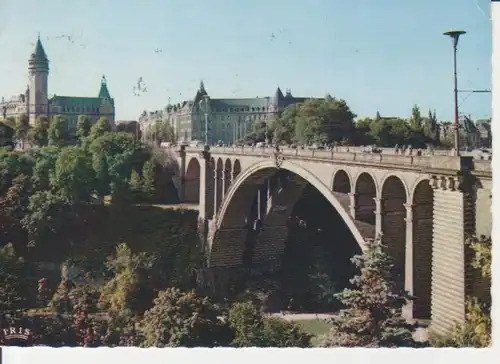 Luxembourg Pont Adolphe Caisse d'Epargne et Sege de la C.E.C.A. gl1961 222.761