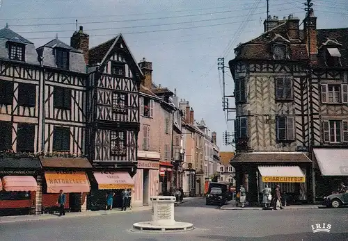 Auxerre (Yonne) Vieilles Maisons ngl D8244