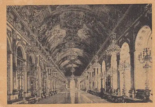 Schloss Herrenchiemsee Spiegel-Saal ngl D7909