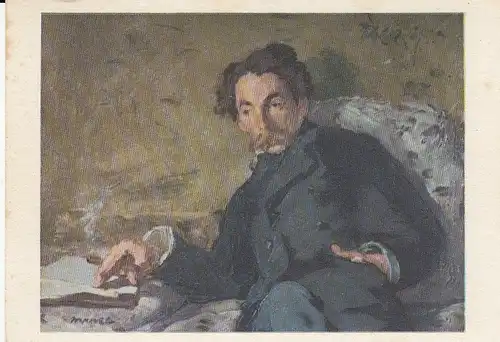 ÉDUARD MANET Portrait de Mallarmé ngl E1140