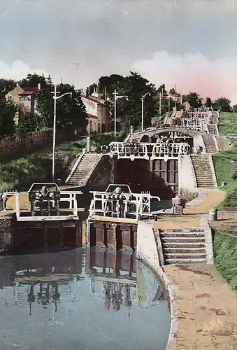 Beziers (Hérault) Le Neuf Écluses ngl D8301