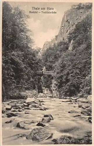 Bodetal Teufelsbrücke bei Thale ngl 155.827