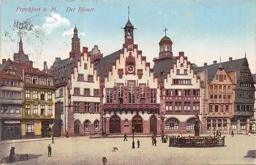 Frankfurt a.M. Der Römer gl1912 159.623