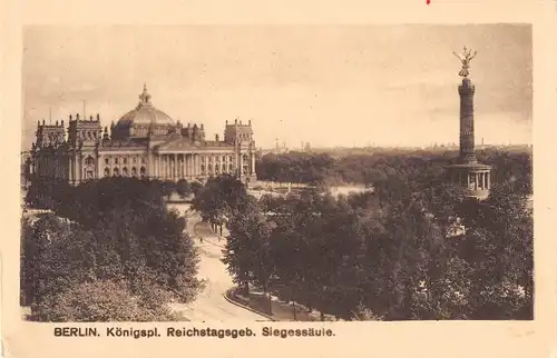 Berlin Königl. Reichstagsgebäude Siegessäule ngl 153.752