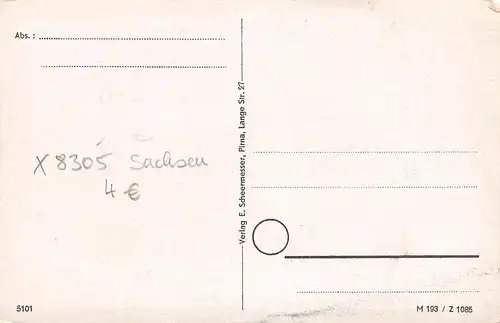 Sächs. Schweiz - Festung Königstein ngl 154.340