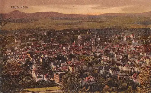 Reutlingen Panorama gl1923 157.310