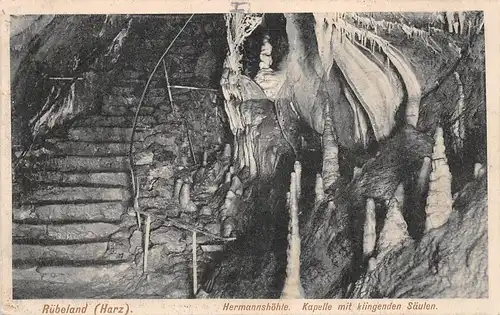 Rübeland Harz Hermannshöhle Kapelle mit klingenden Säulen ngl 154.363