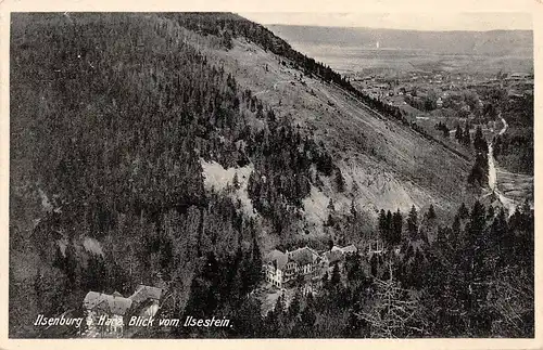 Ilsenburg (Harz) - Blick vom Ilsestein gl19? 158.288