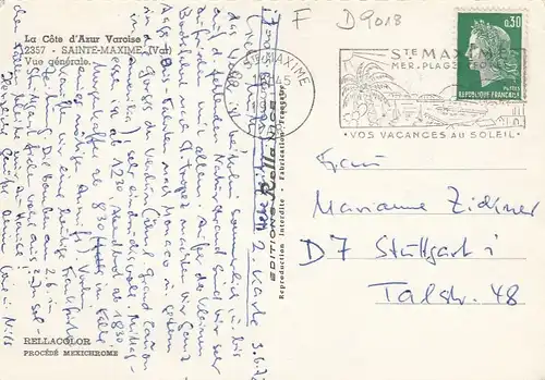 Sainte-Maxim (Var) Vue général gl1972 D9018