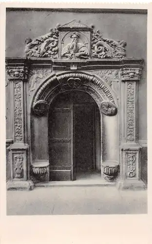 Pirna - Portal des Hauses Niedere Burgstraße 1 ngl 154.397