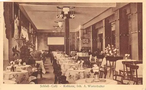 Koblenz am Rhein - Schloß Café, Gastraum gl19? 156.542