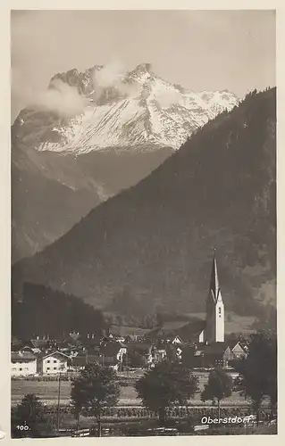 Oberstdorf im bayr. Allgäu mit Kratzer ngl D9422