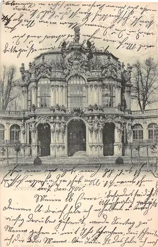 Dresden Kgl. Zwinger Mathematischer Salon gl1900 154.314