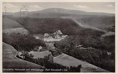 Heilstätte Hohwald mit Valtenberg gl1933 154.303