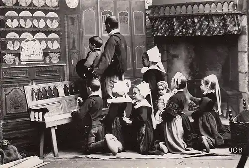 Bretagne La prière du soir ngl D8230