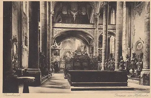 Innsbruck, Hofkirche, Inneres gl1927 E0274