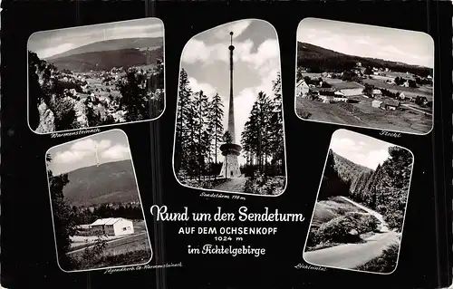 Rund um den Sendeturm auf dem Ochsenkopf im Fichtelgebirge ngl 159.788