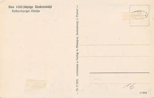 Dinkelsbühl - Rothenburger Straße ngl 154.548