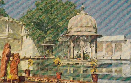 Indien Udaipur Sahelion Ki Bari ngl D7711