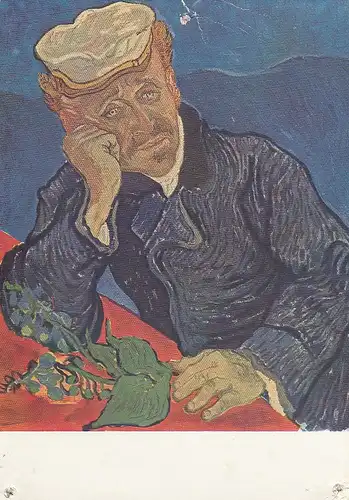 VINCENT VAN GOGH Portair du D' Gachet ngl D9671