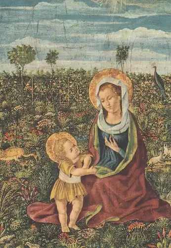PISANELLO Madonna mit dem Kinde ngl D9681