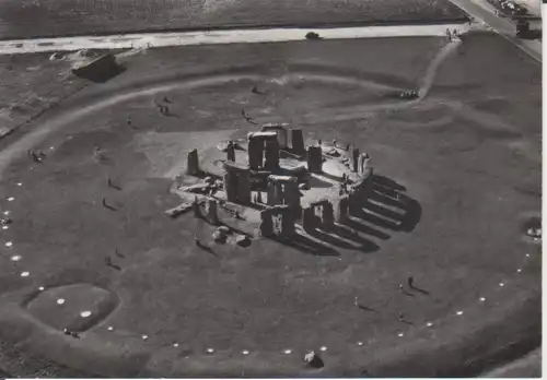 England: Stonehenge Wiltshire - Air View from South-east ngl 223.513