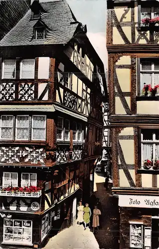 Bernkastel-Kues an der Mosel Fachwerkhäuser ngl 159.541