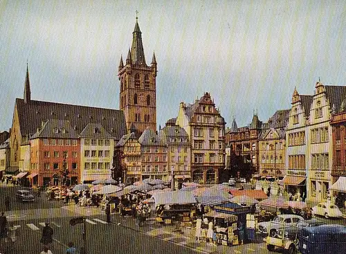 Trier Hauptmarkt mit St.Gangolph ngl D7915