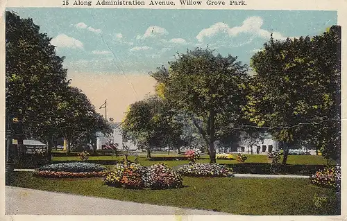 Willow Grove Park, Along Administration Avenue gl1940 D9460