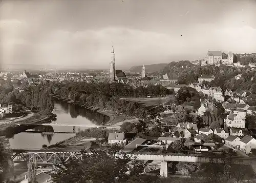 Landshut in Bayern, Burg TrausnitzPanorama ngl E1318