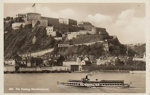 Festung Ehrenbreitstein a.Rhein b.Koblenz ngl E0386