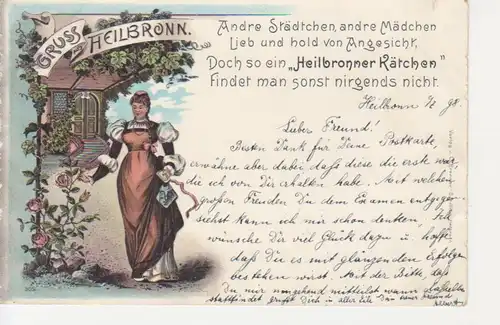 Heilbronn a.N. Kätchen mit Kätchenhaus gl1898 223.978