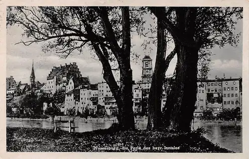 Wasserburg am Inn - Panorama gl1956 154.761