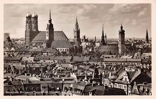 München - Blick vom Deutschen Museum auf die Stadt ngl 154.870