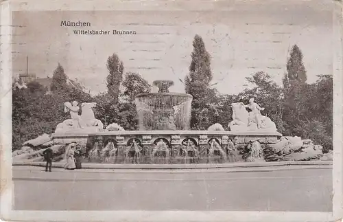 München - Wittelsbacher Brunnen gl1921 154.609